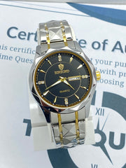 BINBOND Top Brand Diamond Mirror Luxury Men